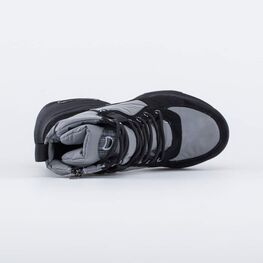 654060-41 Ботинки-дутики для девочки зимние для девочки серебристый фото №4