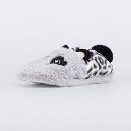 731135-11 Тапочки для девочки серый + черный