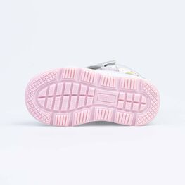 254984-44 Мембранные ботинки с единорогом для девочки серый фото №3