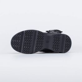 664132-42 Сапожки-дутики для девочки для девочки черный фото №3