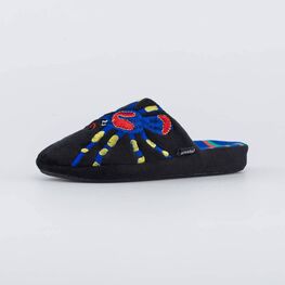 531243-11 Тапочки для мальчики чер-син