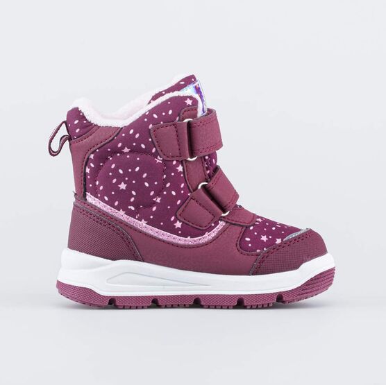 254984-43 Мембранные ботинки для девочки для девочки бордовый фото №2