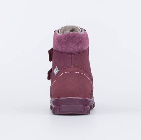 352304-53 Зимние ботинки для девочки для девочки бордовый фото №5