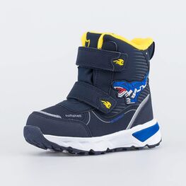 454858-41 Мембранные ботинки с LED Робозавр для мальчики синий