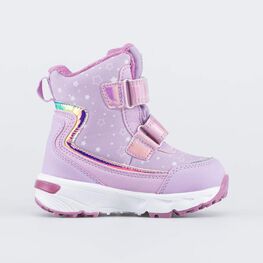 454855-42 Мембранные ботинки с LED Единорог для девочки розовый фото №2