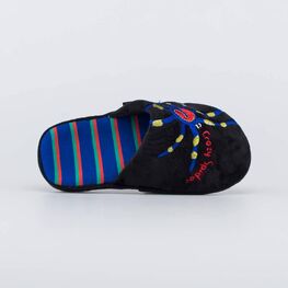 731133-11 Тапочки для мальчики чер-син фото №4