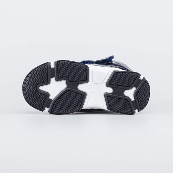 454061-43 Зимние сапожки-дутики для девочки для девочки синий фото №3