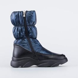 764048-41 Сапоги-дутики для девочки-подростка для девочки синий фото №2