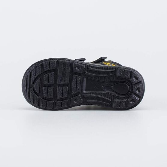 152391-37 Кожаные утепленные ботинки Смайл для мальчики оливковый + черный фото №3