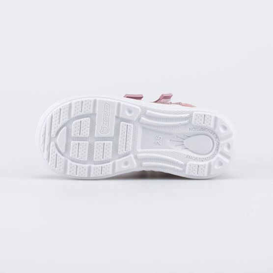 152391-38 Кожаные утепленные ботинки Смайл для девочки розовый фото №3