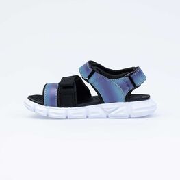 524060-12 Пляжная обувь для девочки чер-гол фото №2