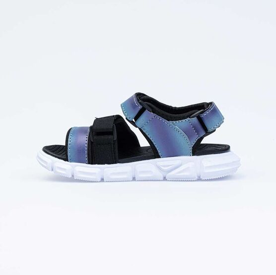 524060-12 Пляжная обувь для девочки чер-гол фото №2