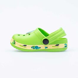 325100-01 Клоги пляжные для мальчики салатовый фото №2