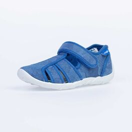 421046-11 Сандалии текстильные для мальчики светло-синий