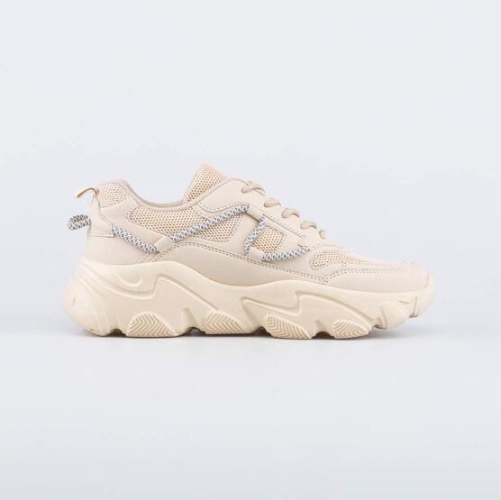 744187-73 Кроссовки на массивной подошве для девочки бежевый фото №2