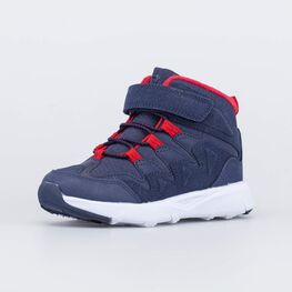 354064-32 Утепленные ботинки для мальчика на весну/осень для мальчики син-кра