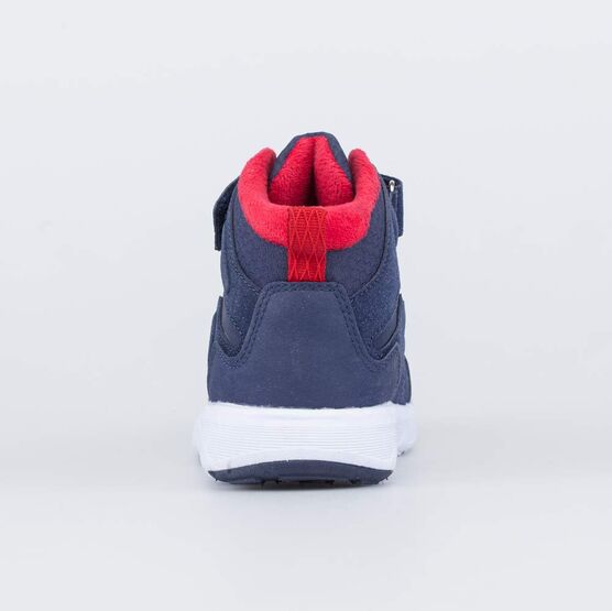 354064-32 Утепленные ботинки для мальчика на весну/осень для мальчики син-кра фото №5