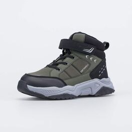 654073-82 Демисезонные ботинки SoftShell + Thinsulate для мальчики чер-оли