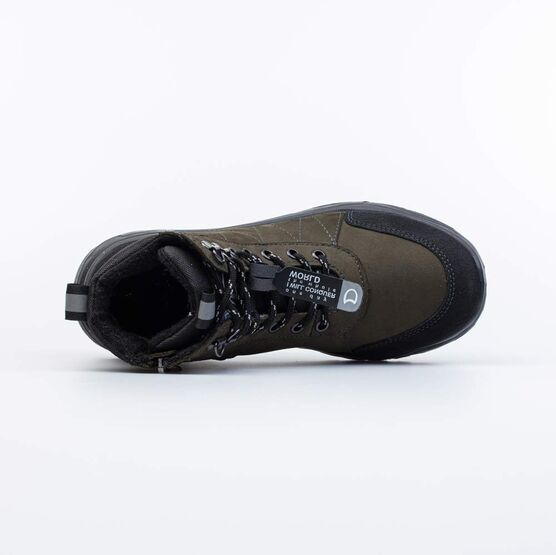 752201-35 Утепленные ботинки для мальчика хаки для мальчики хаки фото №4