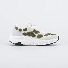 744250-12 Плюшевые кроссовки для девочки для девочки бежевый фото №2