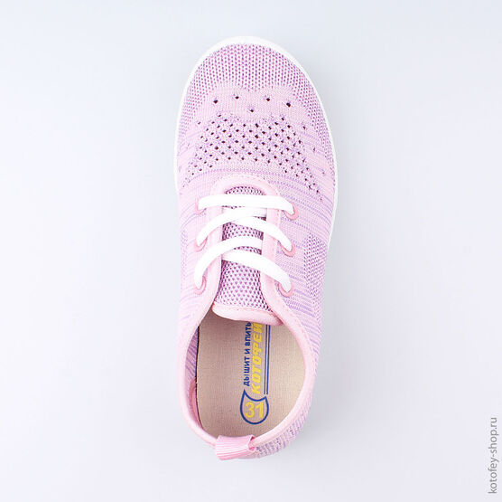 531068-12 Кеды для девочки сиреневый фото №4