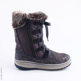 664924-41 Мембранные сапожки для девочки светло-синий фото №2