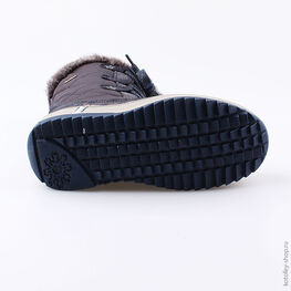 664924-41 Мембранные сапожки для девочки светло-синий фото №3