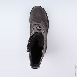 652120-42 Сапожки для девочки серый фото №4