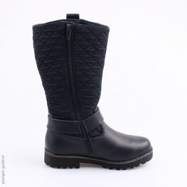 664044-42 Сапожки для девочки светло-синий фото №2