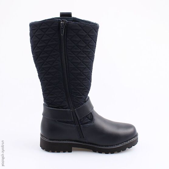 664044-42 Сапожки для девочки светло-синий фото №2