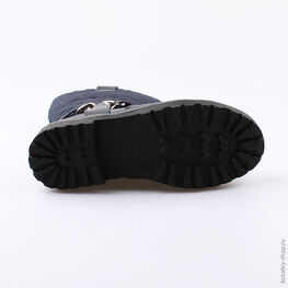 664044-42 Сапожки для девочки светло-синий фото №3