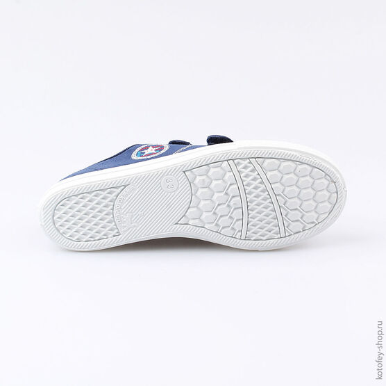 631097-12 Кеды для мальчики светло-синий фото №3