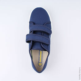 631097-12 Кеды для мальчики светло-синий фото №4