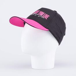 07809011-40 Кепка-бейсболка для девочки черный-розовый для девочки черный + розовый