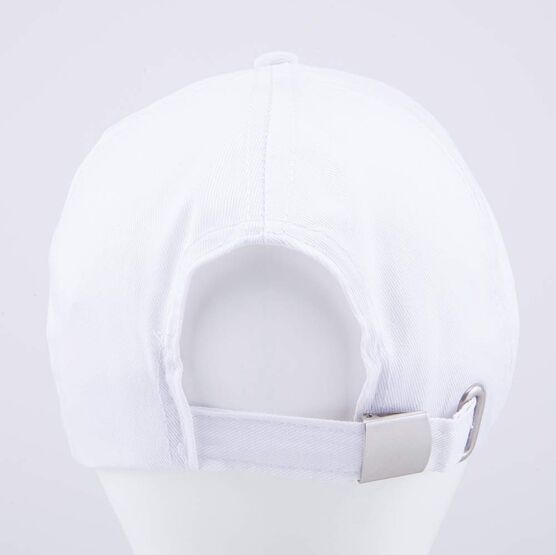 07809034-40 Кепка-бейсболка с прямым козырьком белый для девочки белый фото №4