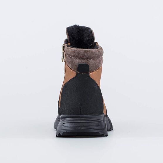 752209-42 Ботинки для мальчика зимние для мальчики коричневый фото №5