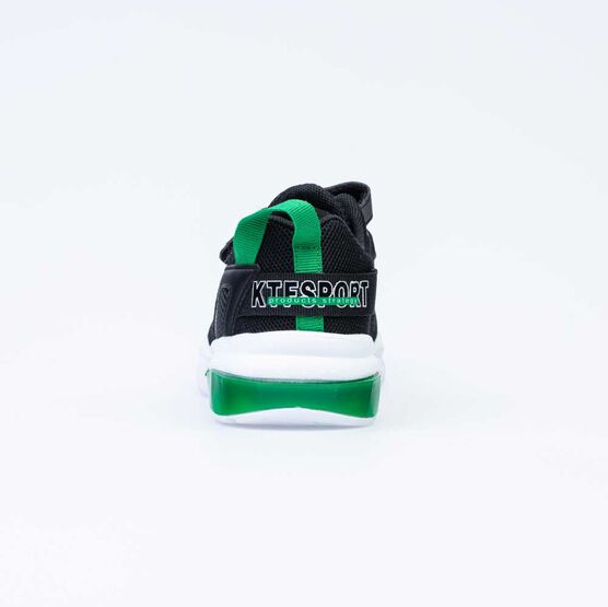 644304-12 Кроссовки на липучках для мальчики чер-зел фото №5