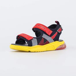 424009-23 Сандалии для мальчика Яркое лето для мальчики синий + красный