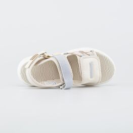 724056-13 Пляжные сандалии с усиленной амортизацией для мальчики бежевый,серый фото №4