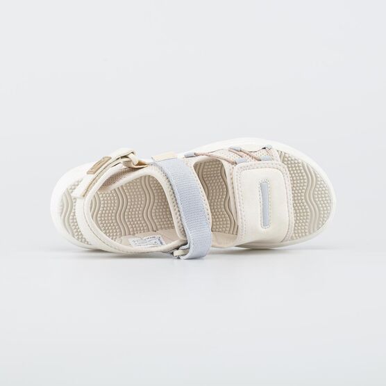 724056-13 Пляжные сандалии с усиленной амортизацией для мальчики бежевый,серый фото №4