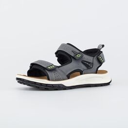 724058-71 Летние сандалии для мальчика для мальчики серый,черный