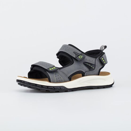 724058-71 Летние сандалии для мальчика для мальчики серый,черный