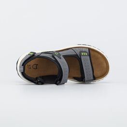 724058-71 Летние сандалии для мальчика для мальчики серый,черный фото №4