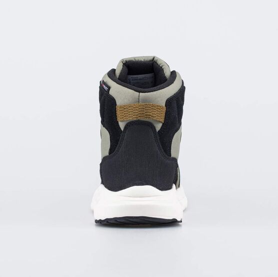 654085-82 Утепленные ботинки с SoftShell и Тинсулейт для мальчики черный + оливковый фото №5