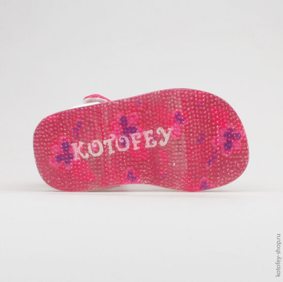 225008-11 Пляжная обувь фуксия для девочки фуксия фото №3