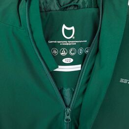 07758057-41 Куртка-парка демисезонная детская зеленый для мальчики зеленый фото №4