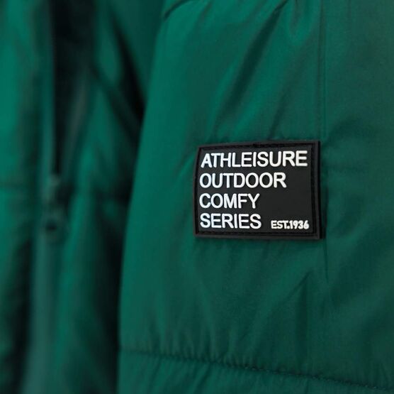 07758059-40 Дутая куртка демисезонная зеленый для мальчики зеленый фото №5