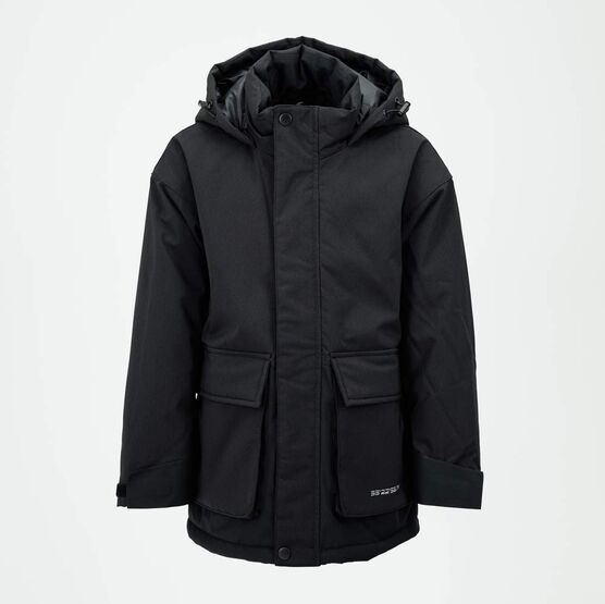 07758061-41 Куртка-парка утепленная детская черный для мальчики черный