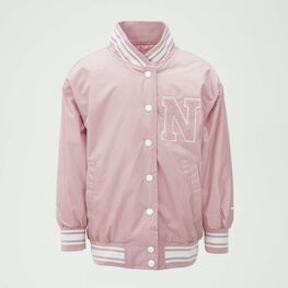 07857069-40 Куртка-бомбер утепленная для девочки розовый для девочки розовый