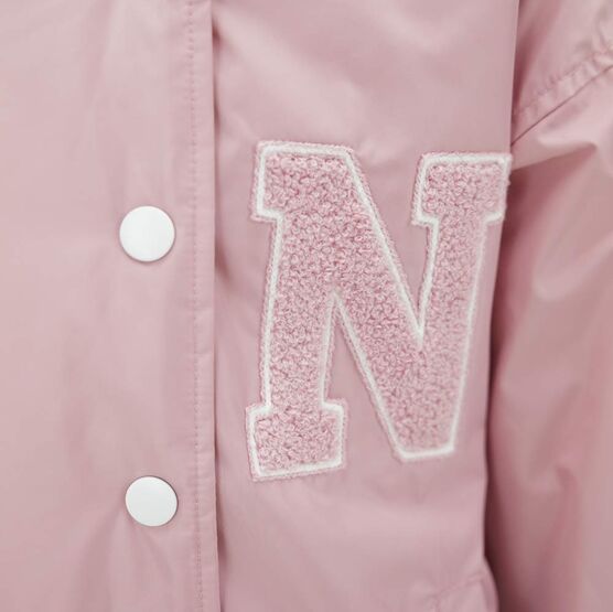 07857069-40 Куртка-бомбер утепленная для девочки розовый для девочки розовый фото №4